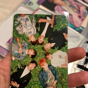 BTS Green St Patrick's Day Themed Handmade Unofficial Photocards