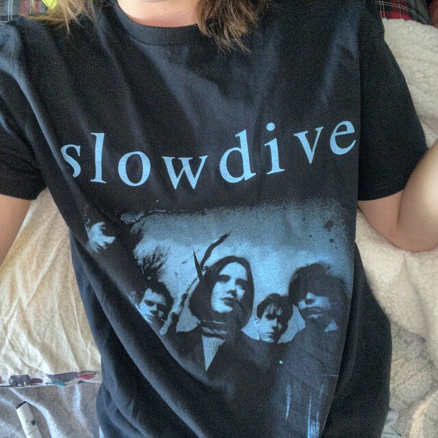 slowdive Tシャツ　L　souvlaki 黒 Slowdive Souvlaki Tee - Etsy