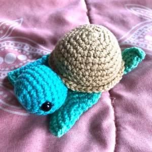 Sparkle Large Turtle Crochet Plush - Etsy