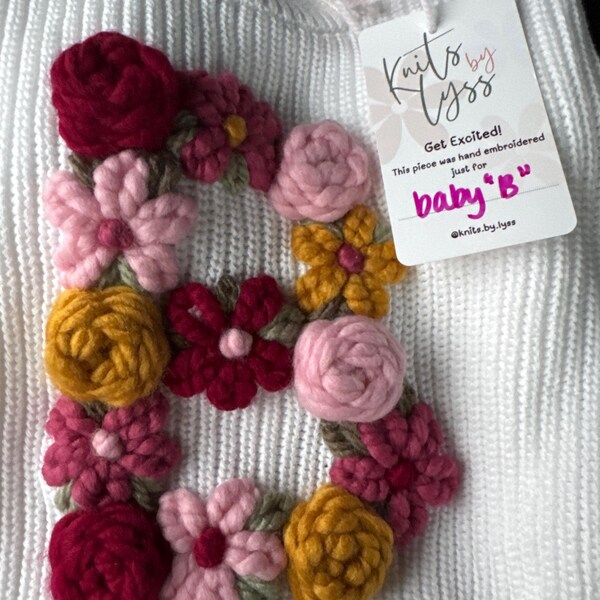 BiBi Rib Banded Heart Pattern Valentines Sweater