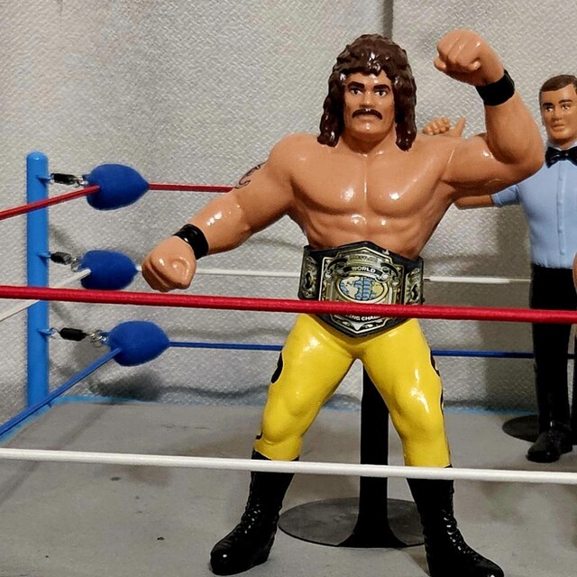 Rick Rude (V2) WWF LJN Inspired XOX Custom Rubber Type Full Size 8