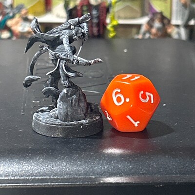 Fantasy Wolves Miniatures Set 28mm Scale - Non Verniciato Da - Foto 12