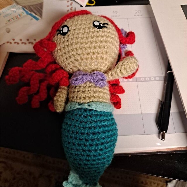 PDF: アリエル・マーメイドにインスピレーションを得たあみぐるみ人形