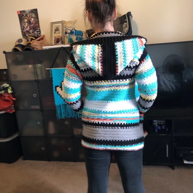 Painted top canyon cardigan