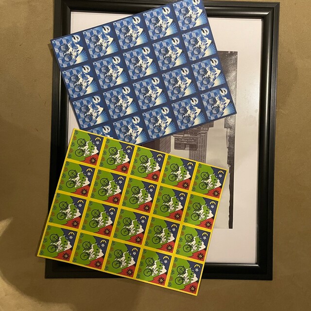 ブロッター アート「アルバート ホフマン スモール バイク」500 ヒット