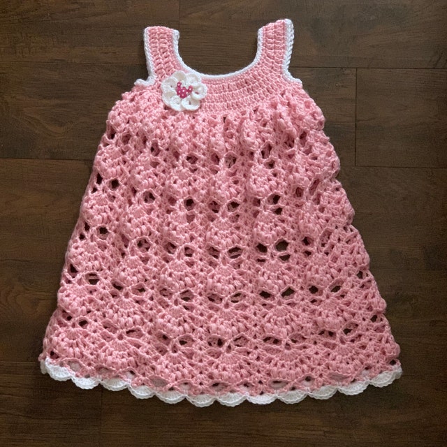 Crochet Baby Dress Pattern Round the Rosie Bagoday Crochet Pattern485  DIGITAL DOWNLOAD ONLY - Etsy