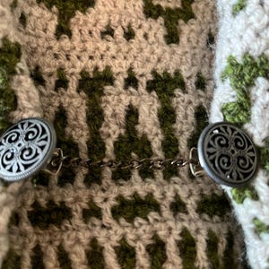4Stück Vintage Pullover Schal Clips,Kleider Clip,Silber Strickjacke