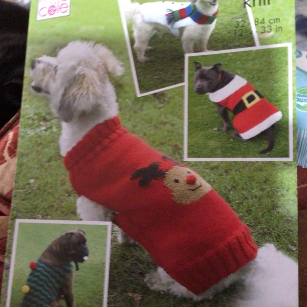 King Cole 6467 Dog Coats In Pricewise DK (leaflet) - Wool