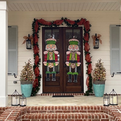 Nutcracker Door Hanger Christmas Door Hanger Holiday Door Decor ...