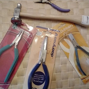AccuLoop Round Nose Pliers For Wire Wrapping & Coiling - 2mm To 8mm Loops, Precision Jewelry Tool