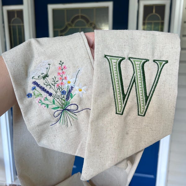 Wild Flower Bouquet Machine Embroidery Design Set, 2 Easter Floral ...