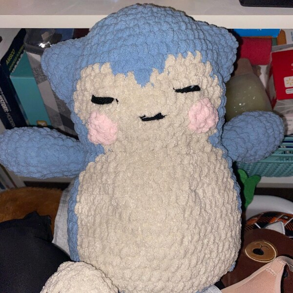 Sleepy Monster | Amigurumi Crochet Pattern | Digital File - Etsy