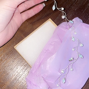 Pearl Wedding Hair Piece Bridal Hair Accessory Wedding Hair Etsy