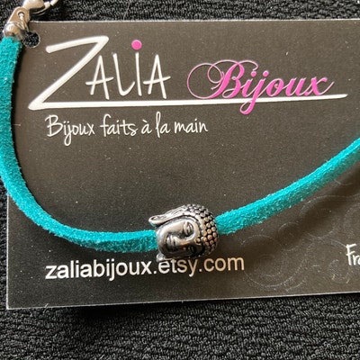 Porte-clés Décoratif En Pierre Turquoise - Métal Argenté | Neuf Avec étiquettes