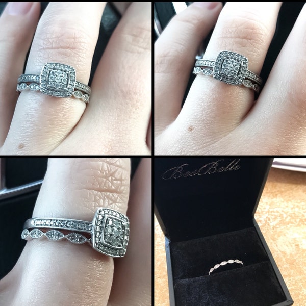 Curated visual reference: Curated Minimal Art Deco Eternity Ring Gallery View 42
