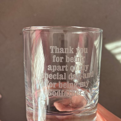 Personalised Whiskey Glass Engraved Custom Glassware Personalized Glass ...