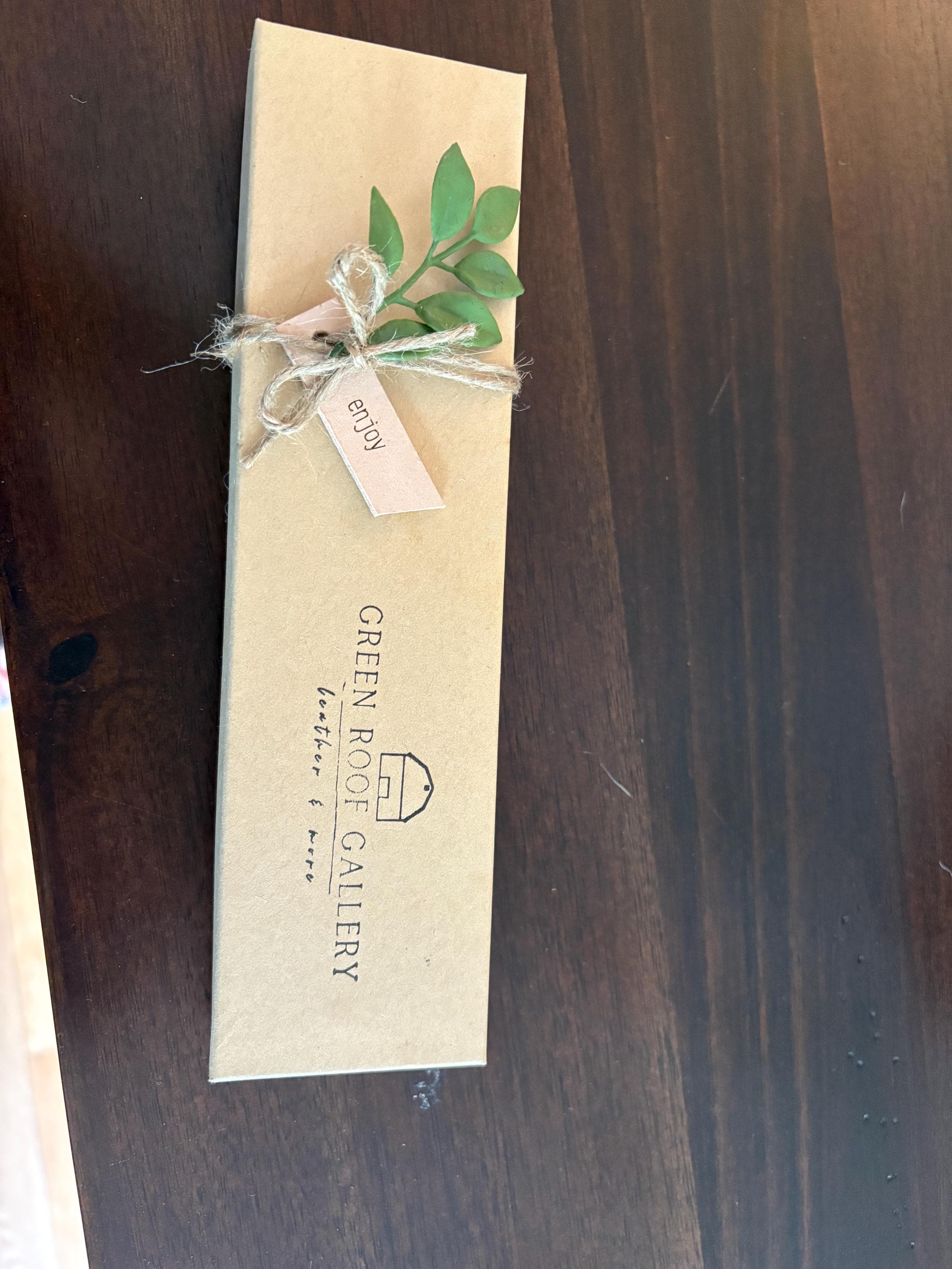 Leather Bookmark, Personalized Gift, 3 Years Anniversary, For Men, For Women, Wildflower, Olive Branch, Willow, Enjoy The Next Chapter, Gift