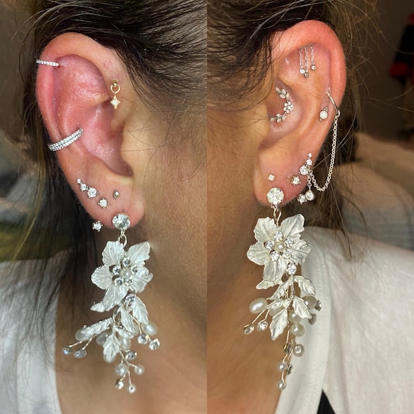 Waterproof -SOLD AS PAIR Dainty Earring Set, Everyday Earring Stack ...