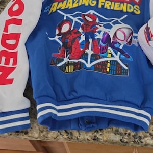 Spidey and his amazing friends outfit -Superhero outfit- Spidey- 1st birthday outfits-Birthday outfit- kids outfit - baby outfit- spiderman