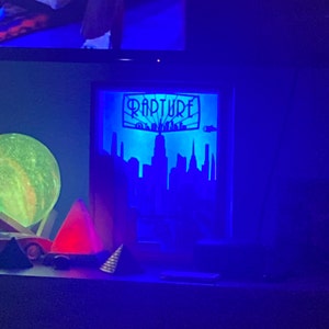 Bioshock-rapture Paper Cut Light Box *LIMITED* - Etsy