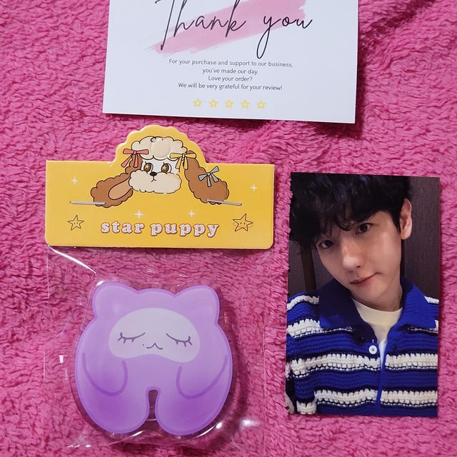 Baekhyun Kkuru Jam Phone Grip | Handmade EXO Kpop Merch - Etsy