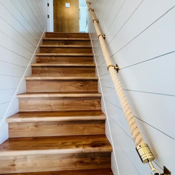 Staircase Decorative Rope Hand Rail - Etsy