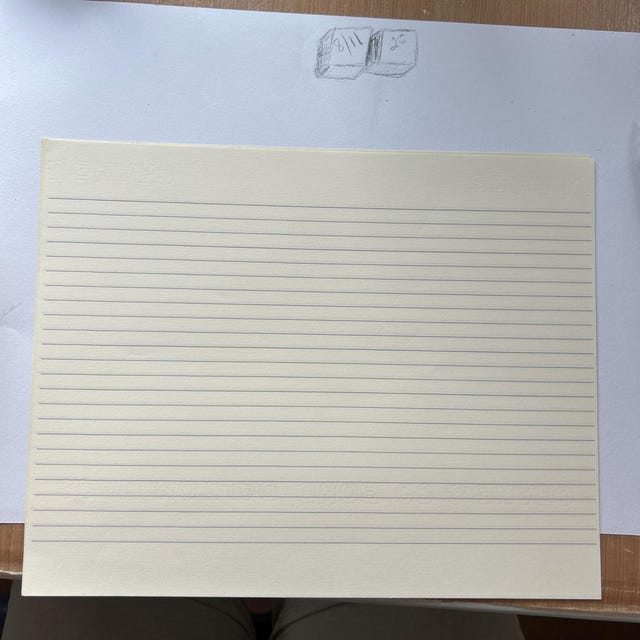 横長罫線入り用紙（印刷用）：A4、レターサイズ（PDF） - Etsy 日本