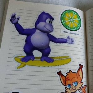 Bonzi Buddy Sticker Virus Windows Microsoft Helper Annoying 