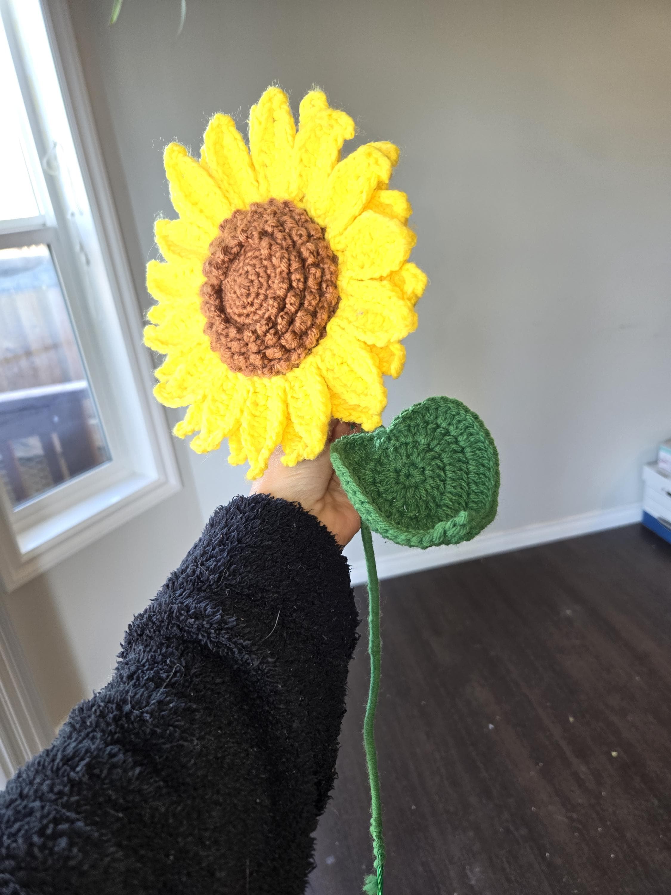 Sunflower Crochet Pattern, Crochet Flower Bouquet Pattern, Crochet Flower Pattern, Wedding Flower