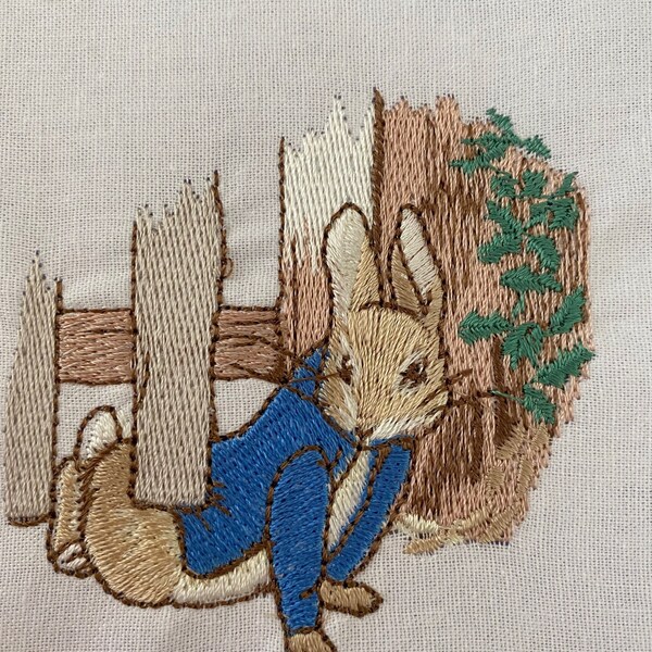 Peter Rabbit Machine Embroidery, 30 Designs, Beatrix Potter Embroidery ...