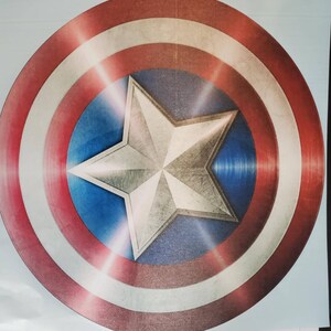 CAPTAIN America's Shield Icon Logo Vinyl Decal Sticker - Etsy