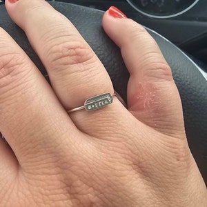 Customer photo, Stick of Butter Ring