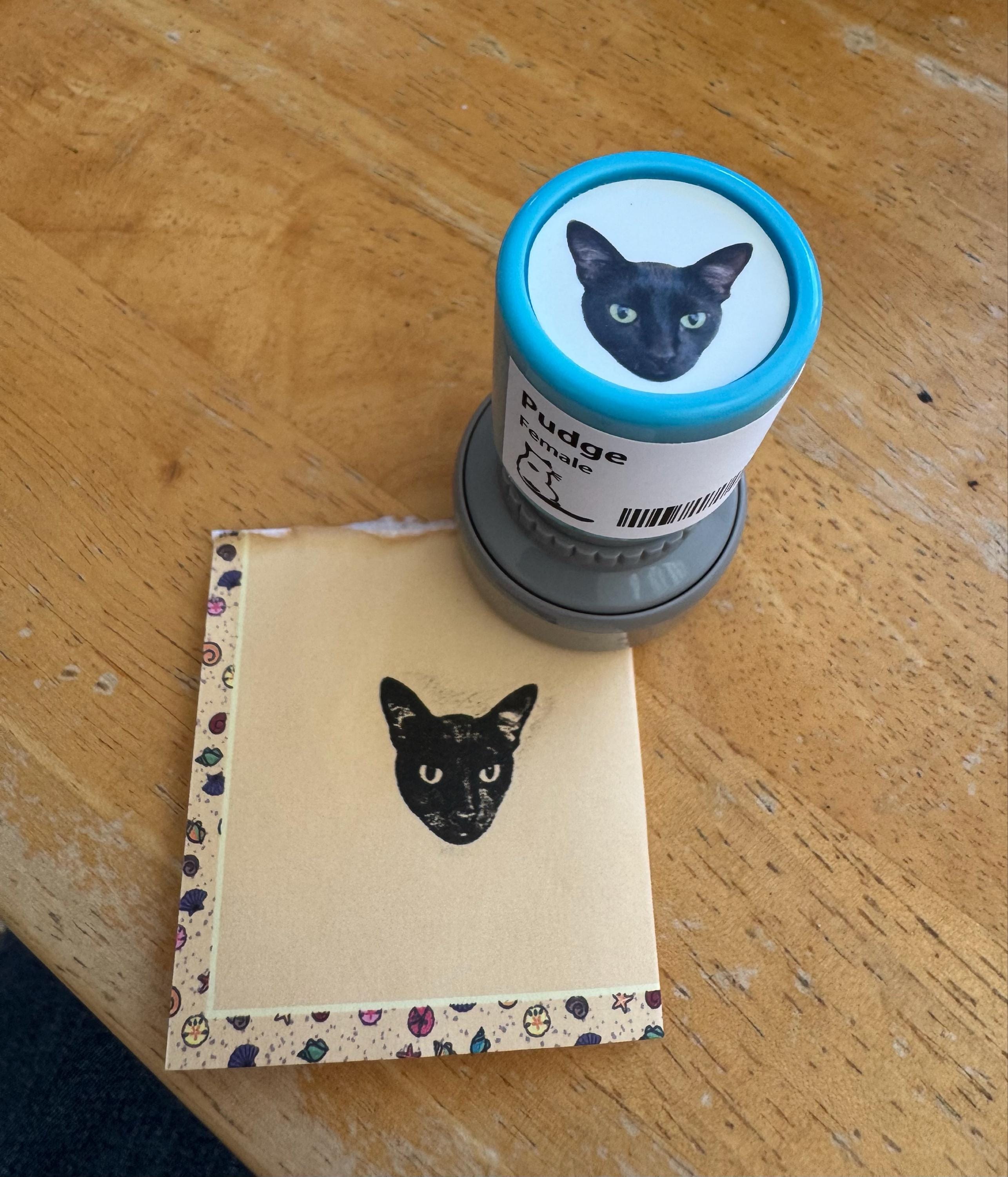 Custom Pet Stamp, Cute Pet Image Stamp,Personalized Cat&Dog Stamps, Royal Pet Face Stamp,Pet Memorial Gift