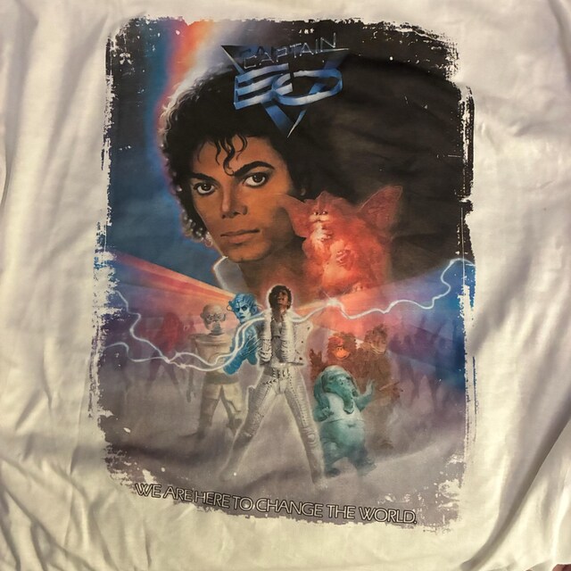 Captain EO Michael Jackson 1986 Disney 3D Sci-fi Film Tee / T