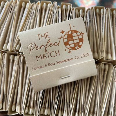 Tropical Palm Tree Matchbox Wedding Favor Matches Wedding - Etsy