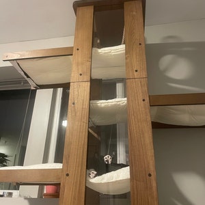 WLO® Empire Modern Cat Tree, Premium Wooden Cat Tree with Free Customization, Multiple Colors & Easy to Clean Super Soft Cushions