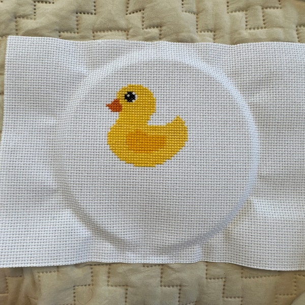 Counted Cross Stitch Rubber Duck Pattern - PDF Download - Etsy