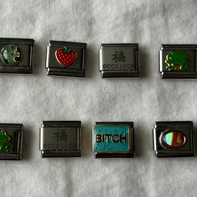 Miscellaneous Enamel 9mm Classic Italian Charms - Etsy