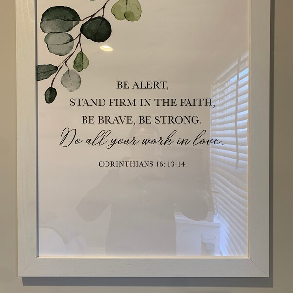 Custom Bible Verse Printable Wall Art, Personalized Bible Art Print ...