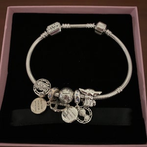 European Bracelet Pandora Extender Chain and Clasp 925 Sterling Silver  Lengthen a Snake Chain Beaded Bracelet Barrel and Torpedo Clasp 