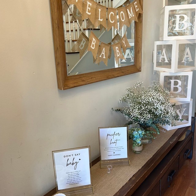 Wall Decor Hobby Lobby Baby Boy Shower Gender Neutral Baby