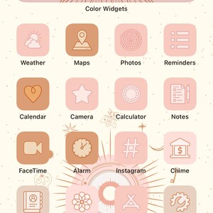 Stars Highlight Icons Ios 14 App Icons Ios14 Aesthetic Iphone | Etsy