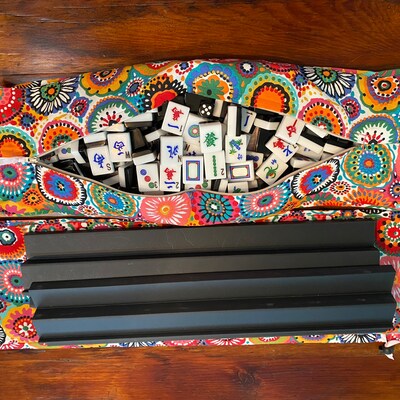 Mahjong Rack and Tile Storage Bag Set, Lined S076 - Etsy