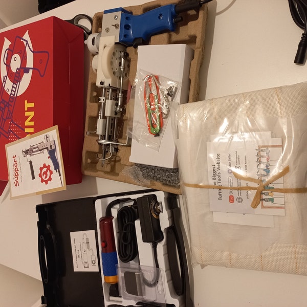 Tufting Kit \ AK Tufting Gun # the Duo Tufting Gun |AK-V Tufting Gun ...