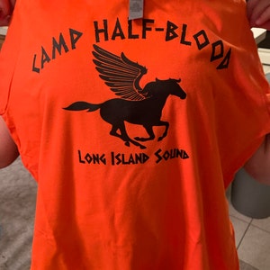 High-Quality Camp Half Blood logo T-shirt, Easy to Match