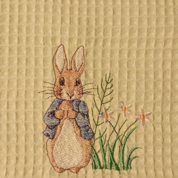 Peter Rabbit Flower 5 Size Embroidery Design , Embroidery Design ...