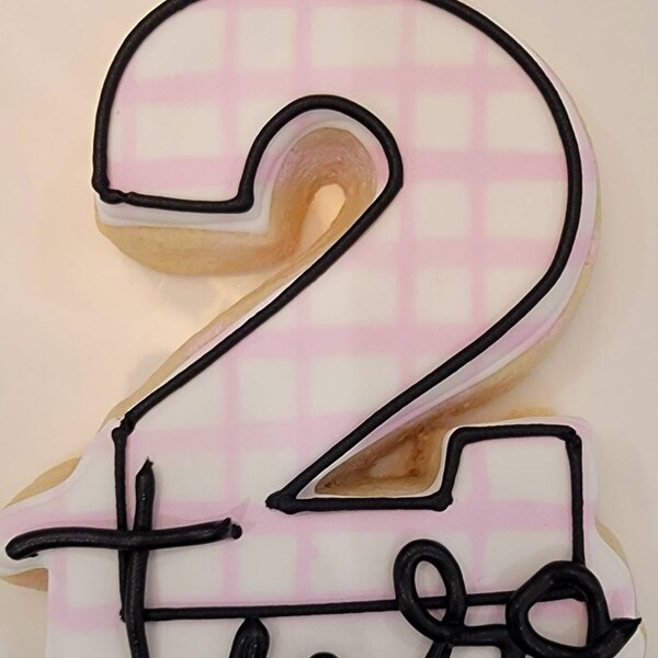 Any Number Numbers Script 1-9 Cookie Cutter 2, 3, 4, 5, 6, 7, 8 - Etsy
