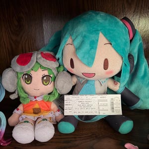 Gumi Megpoid- Custom Plushie From Your Favourite Vocaloid - Etsy