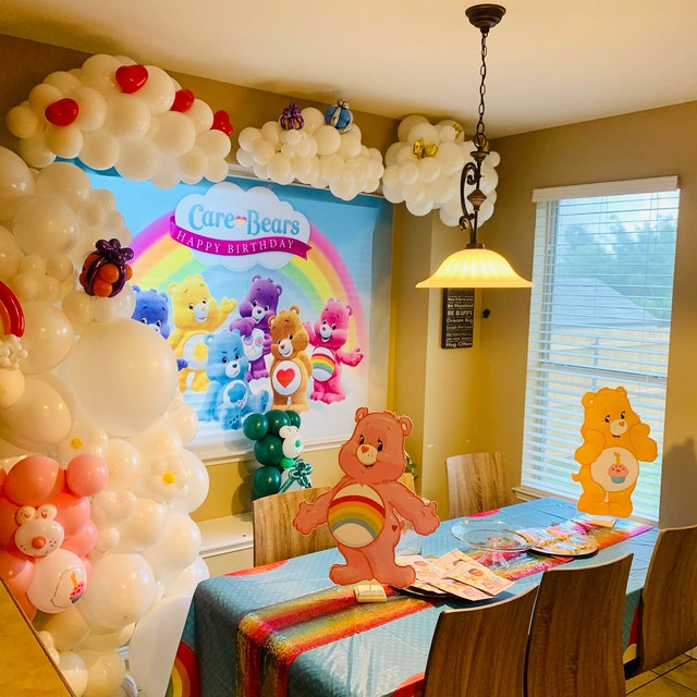 Care Bears Party Supplies balloons and banner Party Decorations – NZgotoy