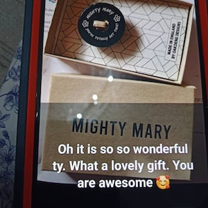 Etsy-koper heeft een foto van de aankoop toegevoegd